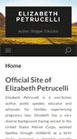 Mobile Screenshot of elizabethpetrucelli.com
